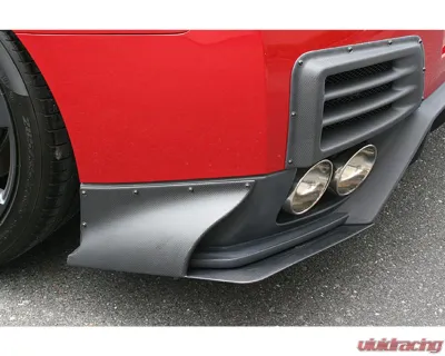 Charge Speed FRP Zenki & Chuki Rear Bumper Duct Cowl Nissan GTR R35 2007-2016 - BCNG07-CS830RBDF