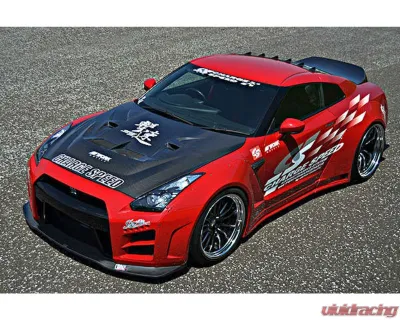 Charge Speed FRP Chuki Wide Body Complete Kit Nissan GTR R35 2012-2016 - BCNG12-CS831FKWF