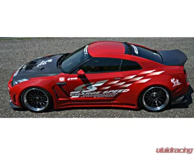 Charge Speed FRP Chuki Wide Body Complete Kit Nissan GTR R35 2012-2016 - BCNG12-CS831FKWF