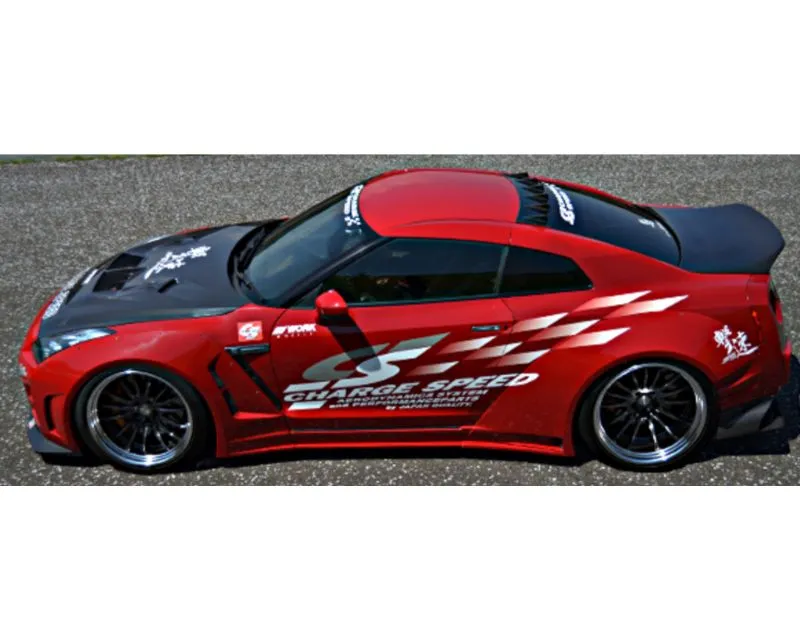【GTR】 Chargespeed BCNG17-CS832FKWC Carbon Wide Body Kit for Nissan