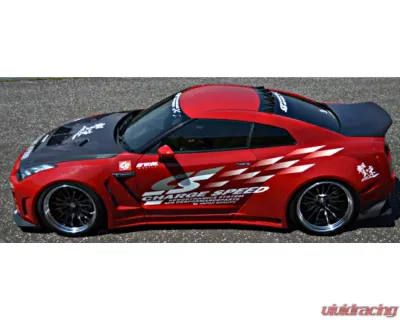 Charge Speed Carbon Kouki Wide Body Complete Kit Nissan GTR R35 2017-2024 - BCNG17-CS832FKWC