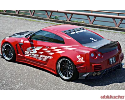 Charge Speed FRP Kouki Wide Body Complete Kit Nissan GTR R35 2017-2024 - BCNG17-CS832FKWF
