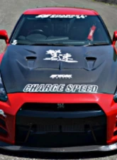 Charge Speed FRP Kouki Wide Body Complete Kit Nissan GTR R35 2017-2024                                     - BCNG17-CS832FKWF - Image 4