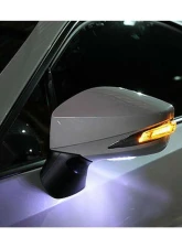 Charge Speed Door Mirror w/ LED & DRL - WR Blue Mica Subaru BRZ ZC6 2013-2020                                     - BCSB13-CS990ALMBM - Image 2