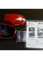 Charge Speed Door Mirror w/ LED & DRL - WR Blue Mica Subaru BRZ ZC6 2013-2020                                     - BCSB13-CS990ALMBM - Image 7