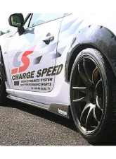 Charge Speed Bottom Lines Carbon Over Fenders Set 4PCS Subaru | Toyota 2013-2020                                     - BCSB13-CS990OFRC - Image 4