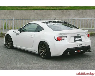Charge Speed Bottom Lines Carbon Rear Caps Pair Subaru | Scion 2013-2020 - BCSB13-CS990RCC