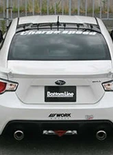 Charge Speed Bottom Lines Carbon Rear Caps Pair Subaru | Scion 2013-2020                                     - BCSB13-CS990RCC - Image 2