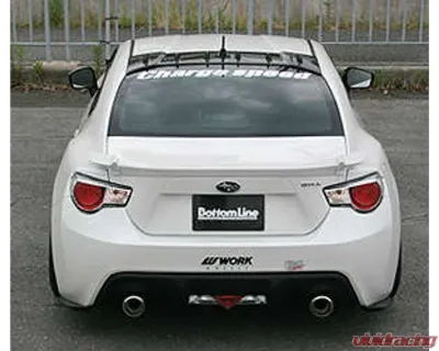 Charge Speed Bottom Lines Carbon Rear Caps Pair Subaru | Scion 2013-2020 - BCSB13-CS990RCC