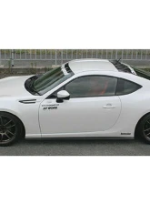 Charge Speed Bottom Lines Type-1 Carbon Side Skirts Pair Subaru | Scion |Toyota 2013-2020                                     - BCSB13-CS990SSC - Image 2