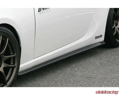Charge Speed Bottom Lines Type-1 Carbon Side Skirts Pair Subaru | Scion |Toyota 2013-2020 - BCSB13-CS990SSC