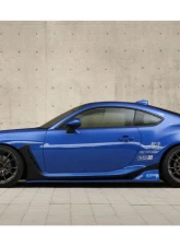 Charge Speed Bottom Lines Type 1 Carbon Complete Lip Kit 5PCS Subaru BRZ 2022-2024                                     - BCSB22-CS992FLK1C - Image 2