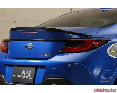 Charge Speed Bottom Lines Carbon Rear Lip Spoiler Subaru | Toyota 2022-2026 - BCSB22-CS992RWC