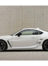 Charge Speed Bottom Lines Type 1 Carbon Side Skirts Pair Subaru | Toyota 2022-2026                                     - BCSB22-CS992SS1C - Image 2