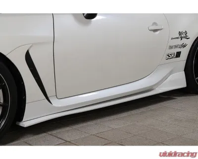 Charge Speed Bottom Lines Type 1 Carbon Side Skirts Pair Subaru | Toyota 2022-2026 - BCSB22-CS992SS1C