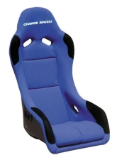 Charge Speed Bucket Racing Seat EVO X Type Carbon Blue                                     - BCSEAT-EXC03 - Image 2