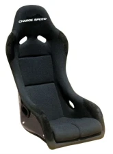 Charge Speed Bucket Racing Seat EVO X Type FRP Black                                     - BCSEAT-EXF01 - Image 2