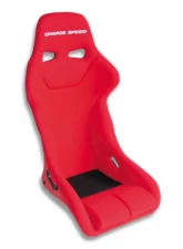 Charge Speed Bucket Racing Seat Genoa Type FRP Red                                     - BCSEAT-GF02 - Image 2