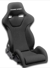 Charge Speed Racing Seat Genoa R Reclined FRP Black                                     - BCSEAT-GRF01 - Image 2