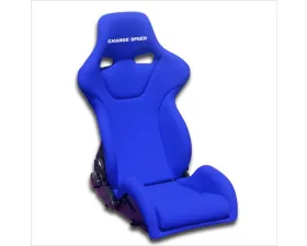 Charge Speed Racing Seat Genoa R Reclined FRP Blue