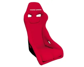Charge Speed Bucket Racing Seat Genoa-S Type Carbon Red