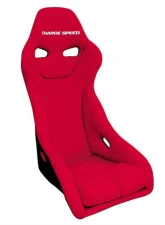 Charge Speed Bucket Racing Seat Genoa S Type FRP Red                                     - BCSEAT-GSF02 - Image 3