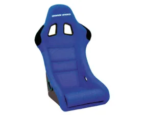 Charge Speed Bucket Racing Seat Shark Type Carbon Blue