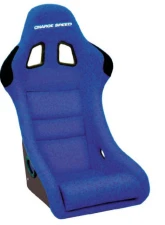 Charge Speed Bucket Racing Seat Shark Type FRP Blue                                     - BCSEAT-HF03 - Image 2