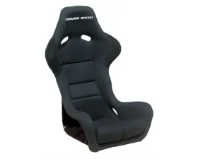 Charge Speed Bucket Racing Seat Spiritz SR Type Carbon Black