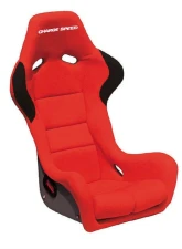 Charge Speed Bucket Racing Seat Spiritz SR Type FRP Red                                     - BCSEAT-SRF02 - Image 3