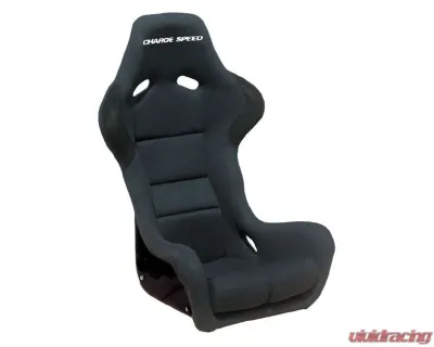Charge Speed Bucket Racing Seat Spiritz SR Type Kevlar Black - BCSEAT-SRK01