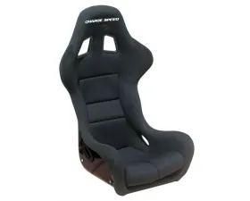 Charge Speed Bucket Racing Seat Spiritz SS Type FRP Black