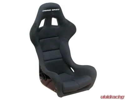 Charge Speed Bucket Racing Seat Spiritz SS Type FRP Black - BCSEAT-SSF01