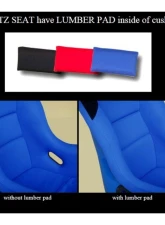 Charge Speed Bucket Racing Seat Spiritz SS Type FRP Red                                     - BCSEAT-SSF02 - Image 2