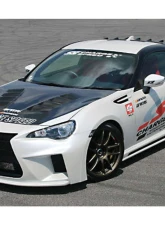 Charge Speed FRP Type-2 Front Bumper w/ OEM Turn Signal Scion FR-S 2013-2016                                     - BCSF13-CS960FB2BL - Image 2