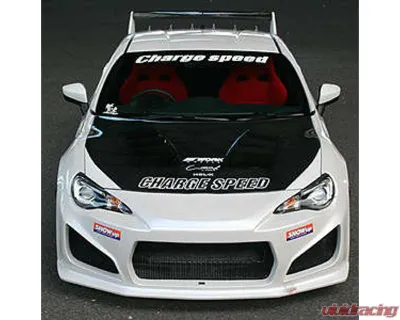 Charge Speed FRP Type-1 Front Bumper w/ OEM Turn Signal Scion FR-S 2013-2016 - BCSF13-CS960FBBL