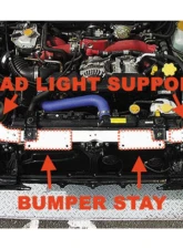 Charge Speed FRP Zenki / Round Eye Model Face Lift Kit Subaru Impreza WRX 2002-2003                                     - BCSI02-CS975FEL - Image 3