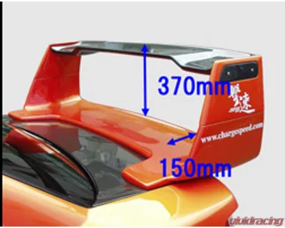 Charge Speed Carbon Full Composite Wing 3D w/ 3D Carbon Top Blade Subaru Impreza WRX 2002-2007 - BCSI02-CS978CW2