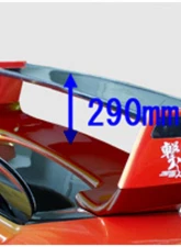 Charge Speed Half Composite Straight Carbon Top Blade Subaru Impreza WRX 2002-2007                                     - BCSI02-CS978CW5 - Image 2