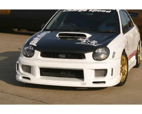 Charge Speed FRP Zenki/ Round Eye Model Type-1 Front Bumper Subaru Impreza WRX 2002-2003