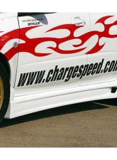 Charge Speed Zenki/ Round Eye Model Type-2 Full Bumper Kit w/ 3D Carbon Center Flap Subaru Impreza WRX 2002-2003                                     - BCSI02-CS978FKD - Image 5