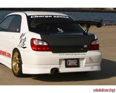 Charge Speed FRP Zenki/ Round Eye Model Rear Skirt Subaru Impreza WRX 2002-2003 - BCSI02-CS978RS