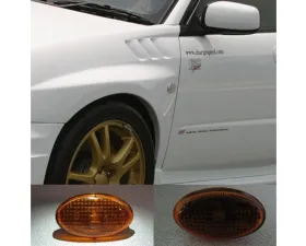 Charge Speed Crystal Amber Side Signal Lens Subaru Impreza WRX 2002-2007