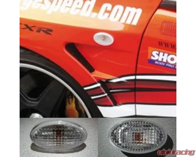 Charge Speed Crystal Clear Side Signal Lens Subaru Impreza WRX 2002-2007 - BCSI02-CS978SLC