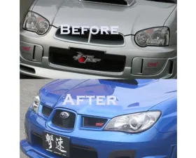 Charge Speed FRP Chuki Peanut Eyes Model Face Lift Kit Subaru Impreza WRX 2004-2005