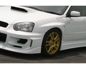 Charge Speed FRP Peanut Eyes D1 20mm Front Fender w/ Duct Pair Subaru Impreza WRX 2004-2005