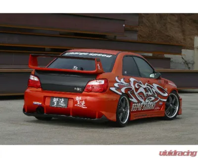 Charge Speed Peanut Eyes Type-2 Full Kit w/ Straight Carbon Center Subaru Impreza WRX 2004 - BCSI04-CS977FKS