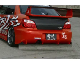 Charge Speed Peanut & Hawk Eyes Models Eyes Type-2 Rear Bumper w/o Carbon Diffuser Subaru Impreza WRX 2004-2007
