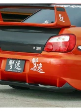 Charge Speed Peanut Eyes Type-2 Full Bumper Kit w/ 3D Carbon Center Subaru Impreza WRX 2005                                     - BCSI05-CS977FKDA - Image 3