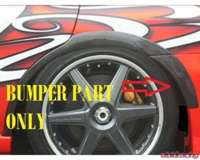 Charge Speed Peanut Eyes Type-2 Full Bumper Kit w/ Straight Carbon Center Subaru Impreza WRX 2005 - BCSI05-CS977FKSA